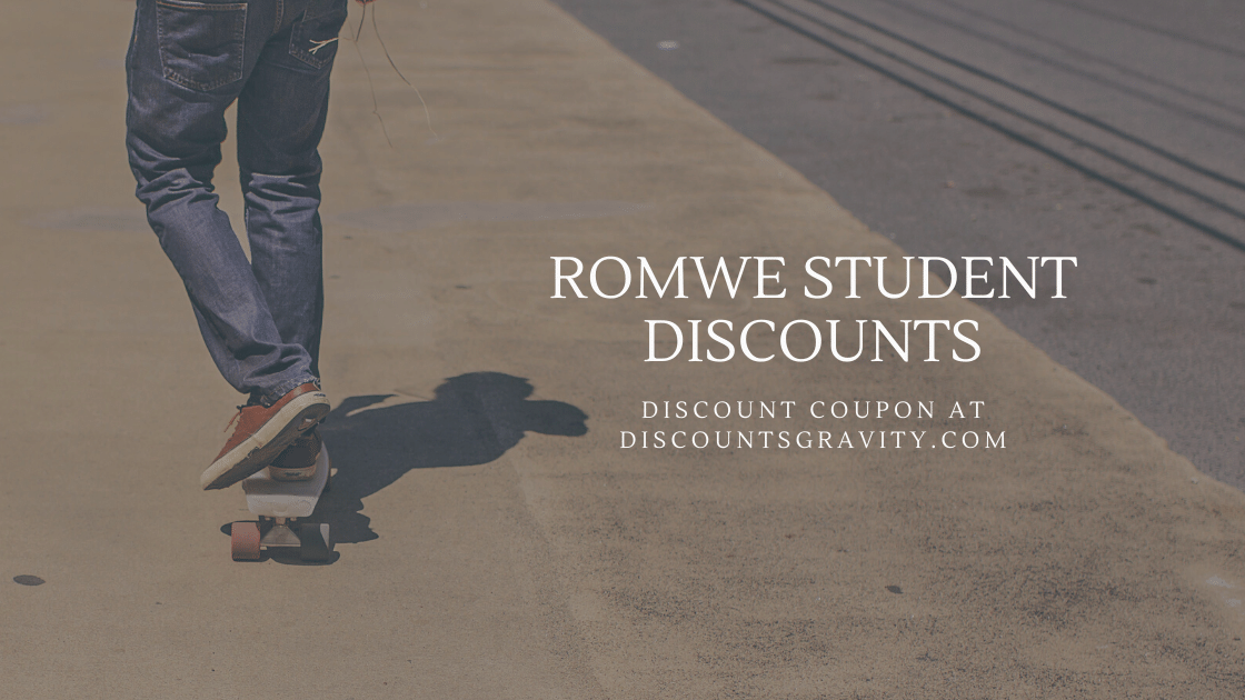 Romwe Student Discounts